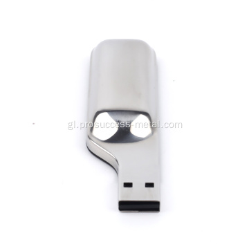 Pezas de estampación USB de aceiro inoxidable de debuxo profundo